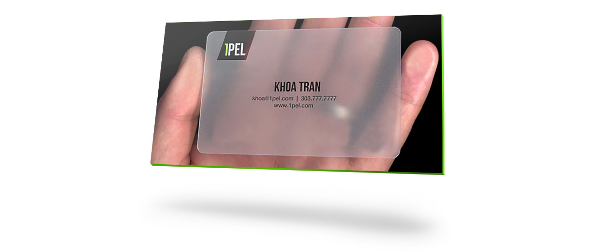 1Pel Business Cards