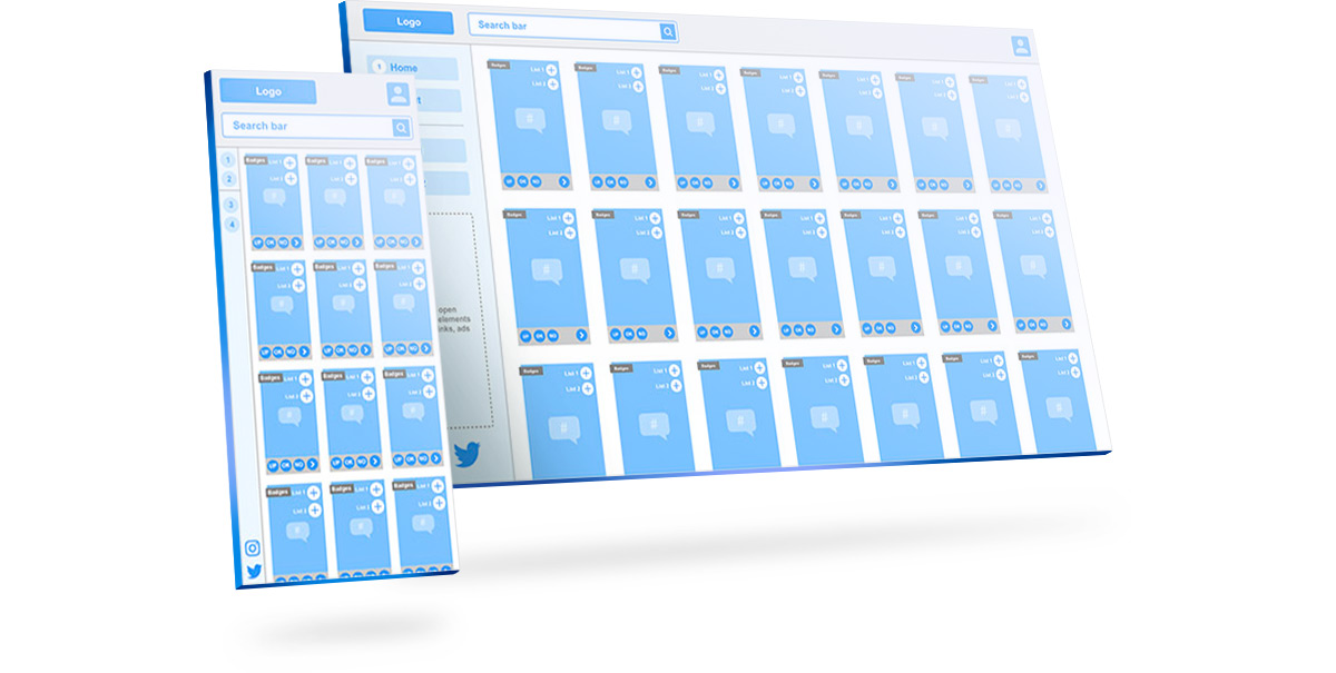 Homepage Wireframe