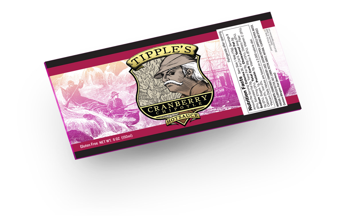 Tipple's Brews - Hot Sauce Label